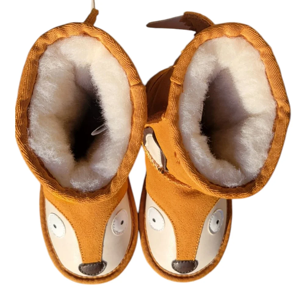 EMU Australia Kids' Tan Boots - Picture 3 of 5
